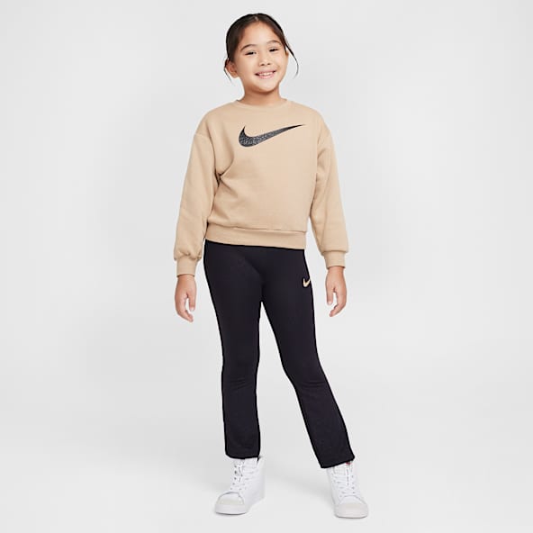 Nike Dri-FIT Swoosh Spirit Leggingssæt med to dele til mindre børn