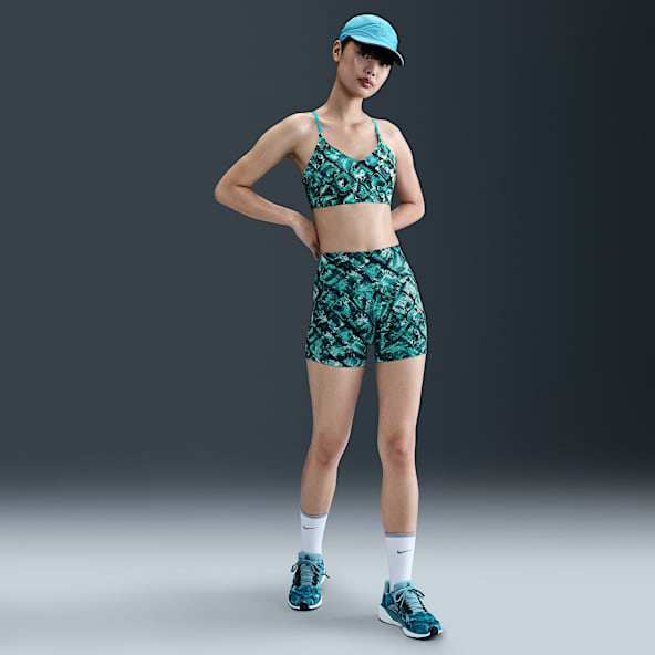 Nike Women's Artist Collection Mallas cortas de 13 cm y talle alto