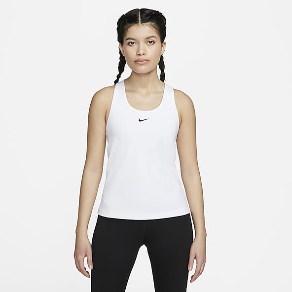 Women's White Sports Bras. Nike ID