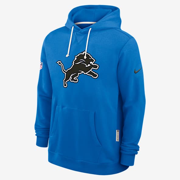 Detroit Lions Initial Home Sideline Men's Nike Dri-FIT NFL Pullover Hoodie