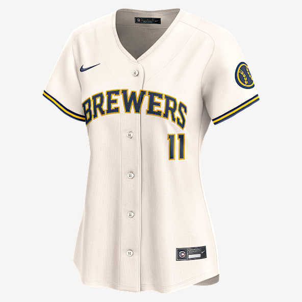 Jackson Chourio Milwaukee Brewers Women’s Nike Dri-FIT ADV MLB Limited Jersey