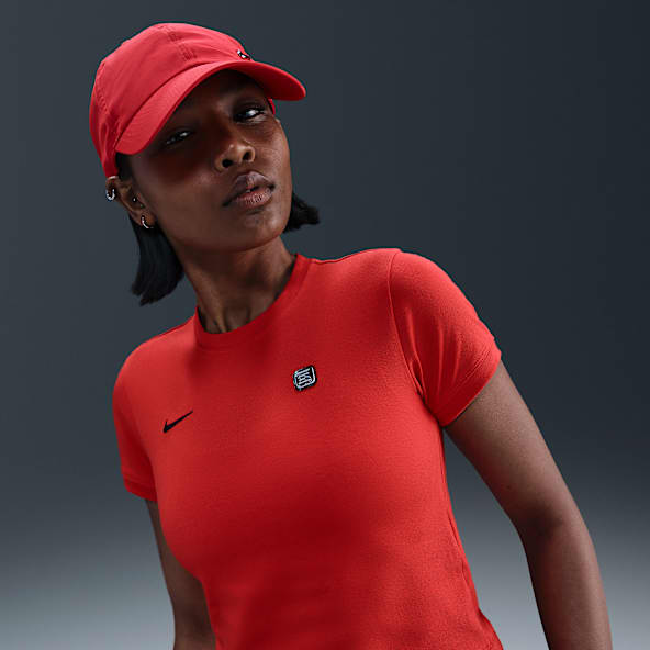 Nike Sportswear Shox Tætsiddende T-shirt til kvinder