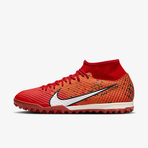 Tenis de futbol nike rojos sale