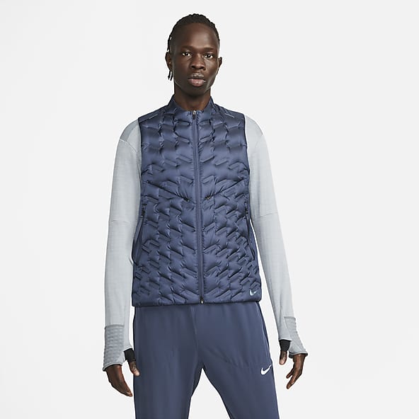 nike running padded jacket