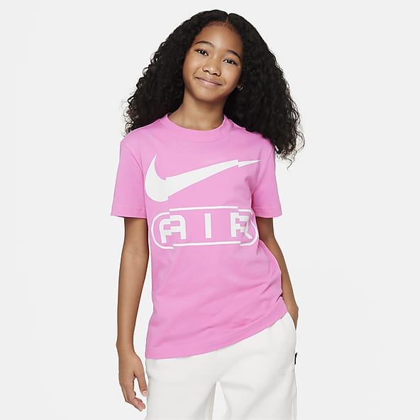Girls' Graphic Tees & T-Shirts. Nike.com