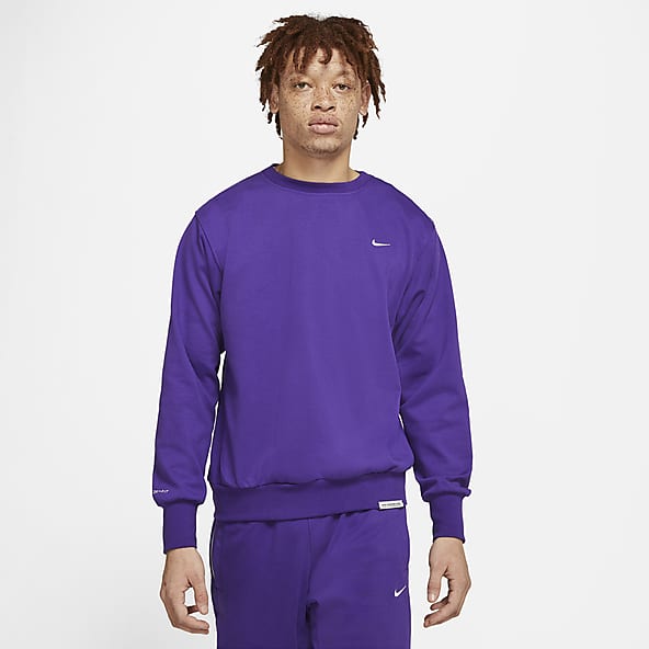 nike hoodie purple mens