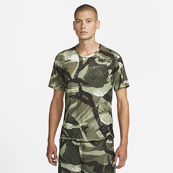nike miler top green