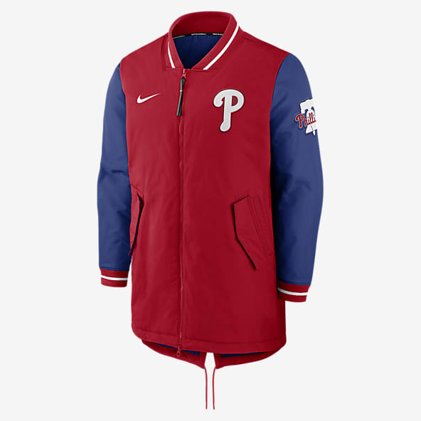 Varsity Philadelphia Phillies Maroon and Blue Jacket