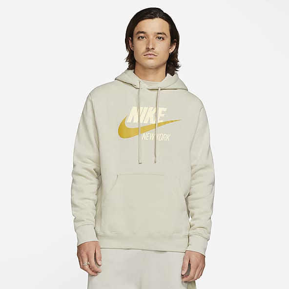 tan nike zip up