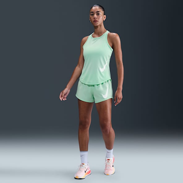 Nike One Swoosh Women's Dri-FIT Mid-Rise Loose 7.5cm (approx.) Brief-Lined Running Shorts