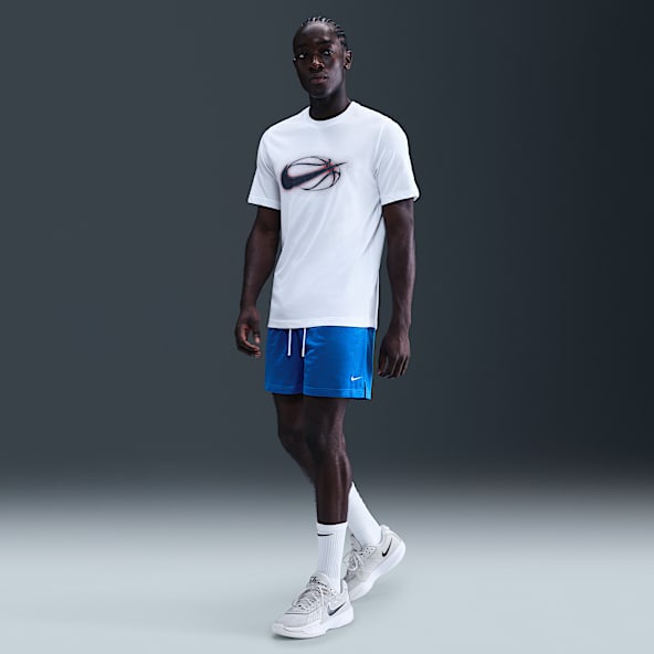 Nike Shorts de básquetbol de malla Dri-FIT de 13 cm para hombre
