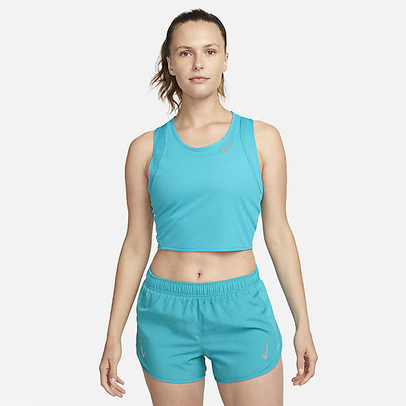 Azul Running Sin mangas De tirantes Camisetas. Nike ES