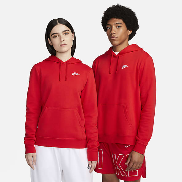 Mujer Rojo Sudaderas con y sin gorro. Nike US