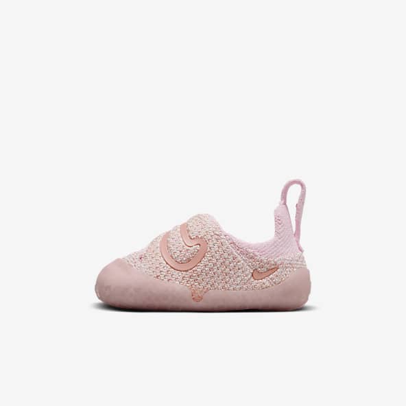 Roze nikes baby discount