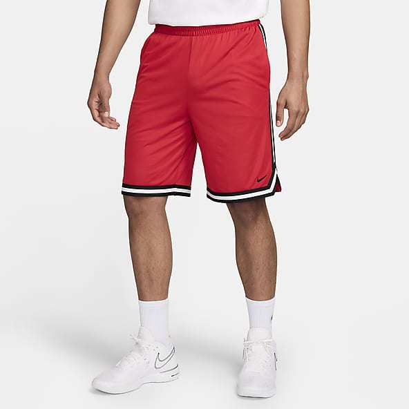 mens nike shorts red