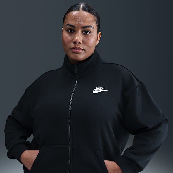 Nike Sportswear Club Fleece Women's Loose Track Jacket (Plus Size)
