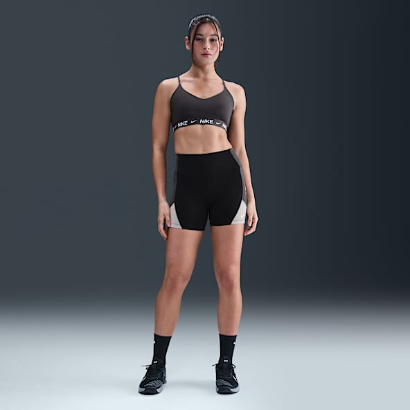 Nike One Shorts de ciclismo de tiro alto de 13 cm para mujer
