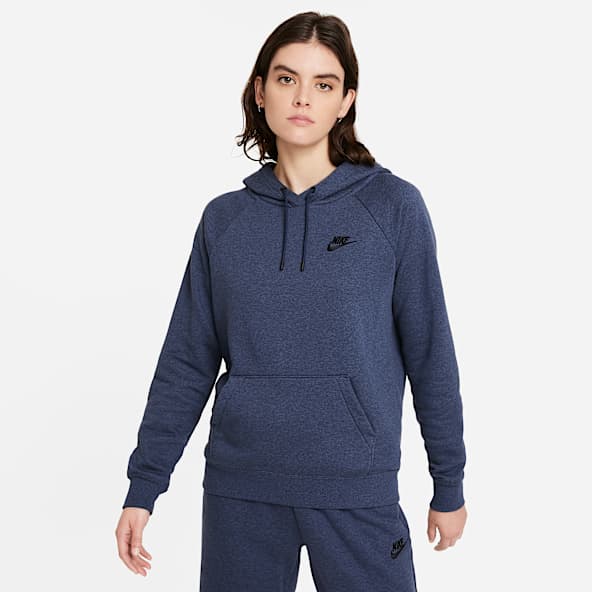 nike navy hoodie womens