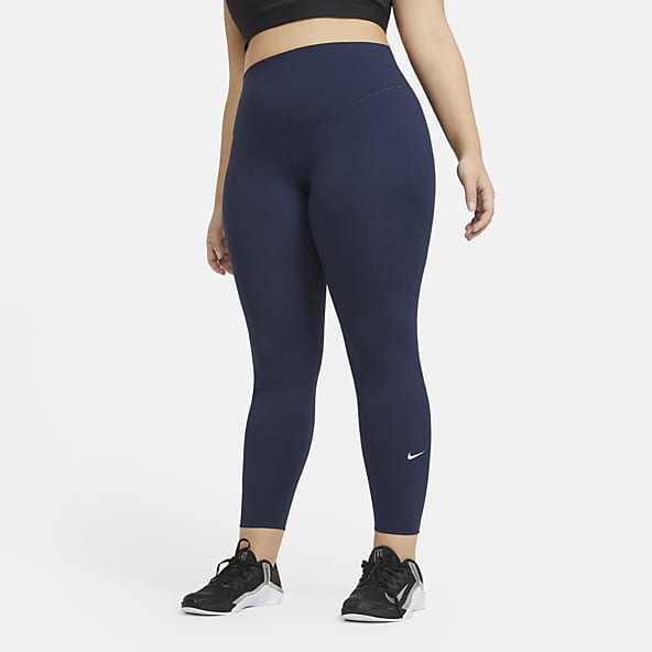 nike one blue leggings