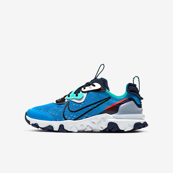 blue nike infant shoes