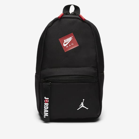 red and white jordan backpack