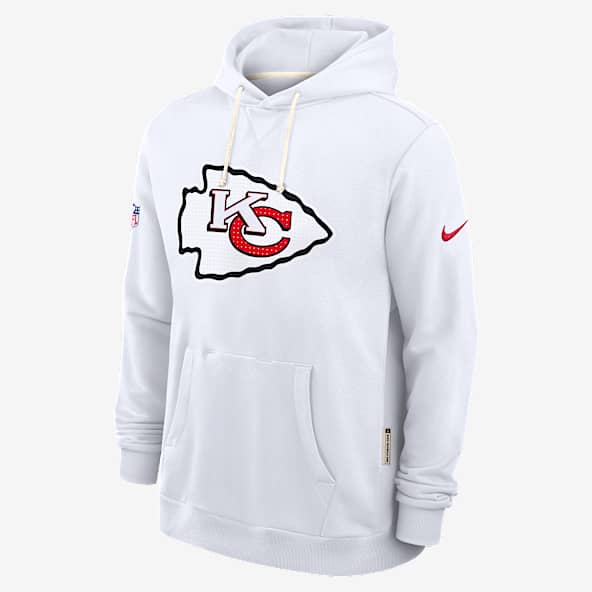 Kansas City Chiefs Initial Home Sideline Men's Nike Dri-FIT NFL Pullover Hoodie