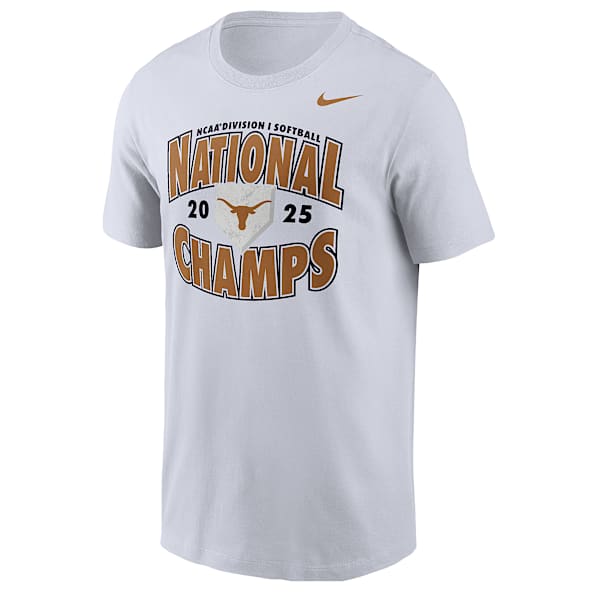 Texas Playera universitaria del campeonato nacional Nike para hombre