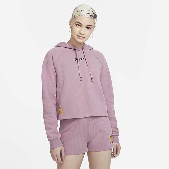 short sleeve hoodie women's nike