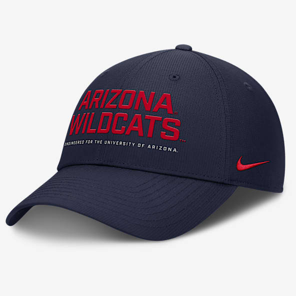 Arizona On-Field Club Gameday Gorra universitaria Nike Dri-FIT ajustable para hombre