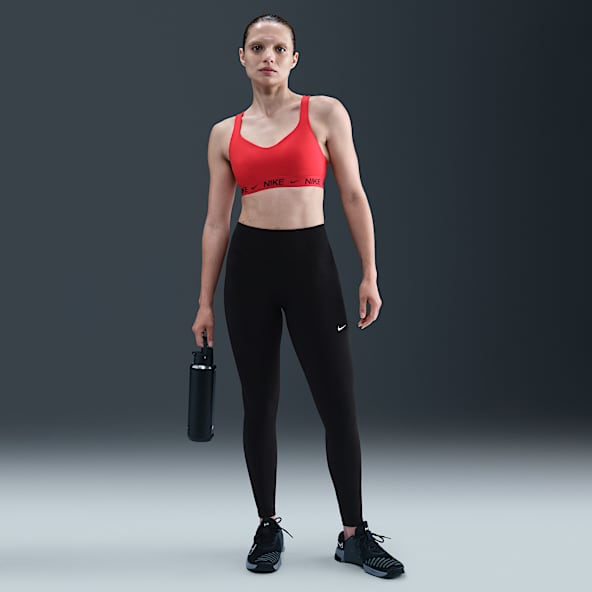 Nike One Seamless Front Højtaljede leggings i fuld længde til kvinder