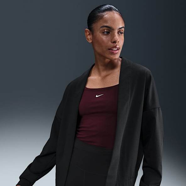 Nike Zenvy Cárdigan Dri-FIT oversized para mujer