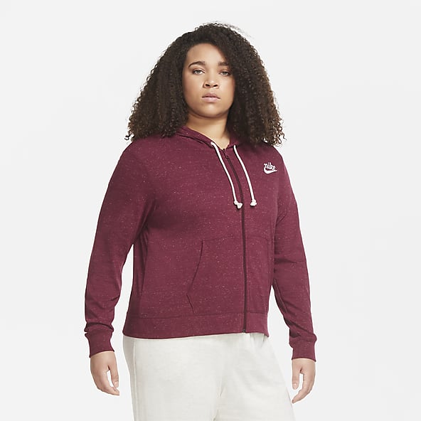 nike red sweater women's