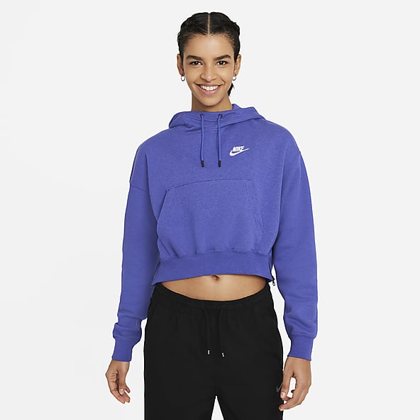 nike sweatshirt womens blue
