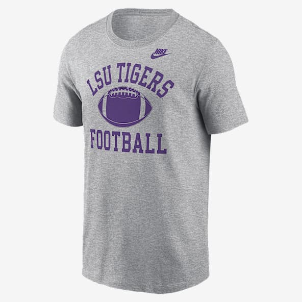LSU Tigers Legacy Football Icon Men's Nike College T-Shirt