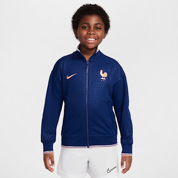 Frankreich Academy Pro Dri-FIT Fußball-Hymnenjacke (ältere Kinder)