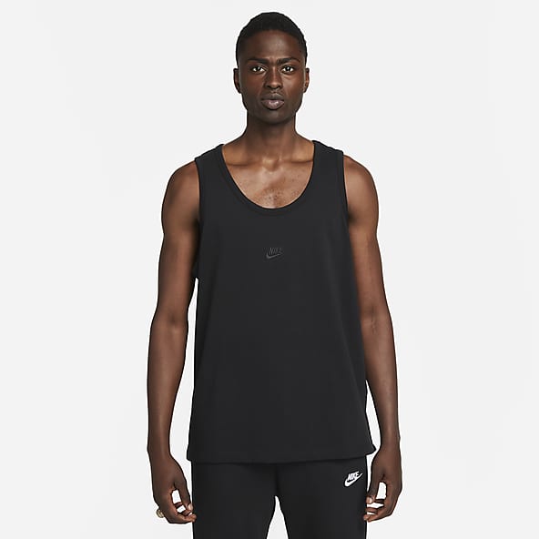 Nike, Yoga Dri-FIT Tank teknisk t-skjorte herre, Singlet, Svart