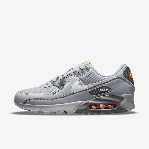 air max 90 grige nere