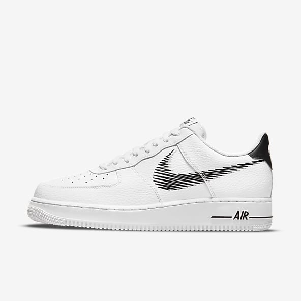 air force one bianche e nere uomo