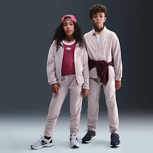 Nike Sportswear Conjunto deportivo Dri-FIT para niños talla grande