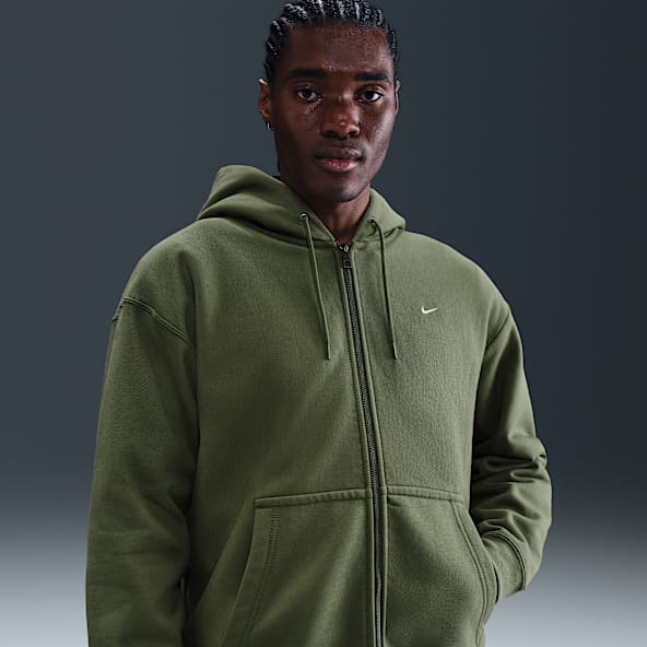 Nike Solo Swoosh Men's Full-Zip Fleece Hoodie