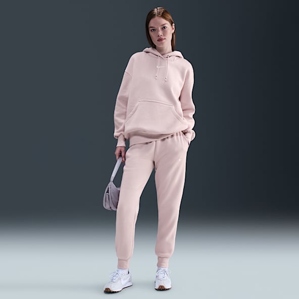 Nike Sportswear Phoenix Fleece Jogger de talle medio - Mujer