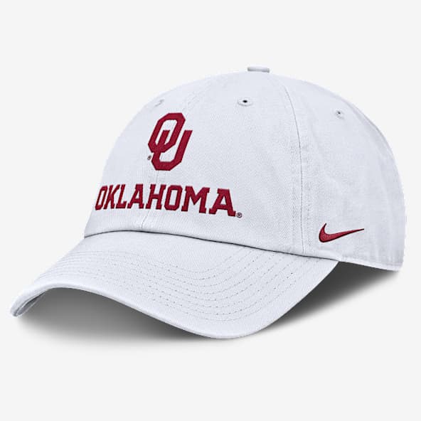 Oklahoma Sideline Club Gameday Gorra universitaria Nike ajustable para hombre