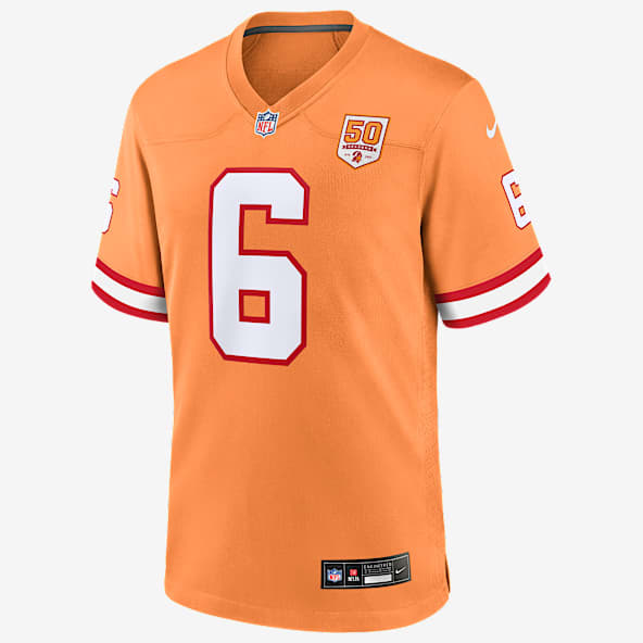 Baker Mayfield Tampa Bay Buccaneers 50th Anniversary Men's Nike NFL Game Jersey