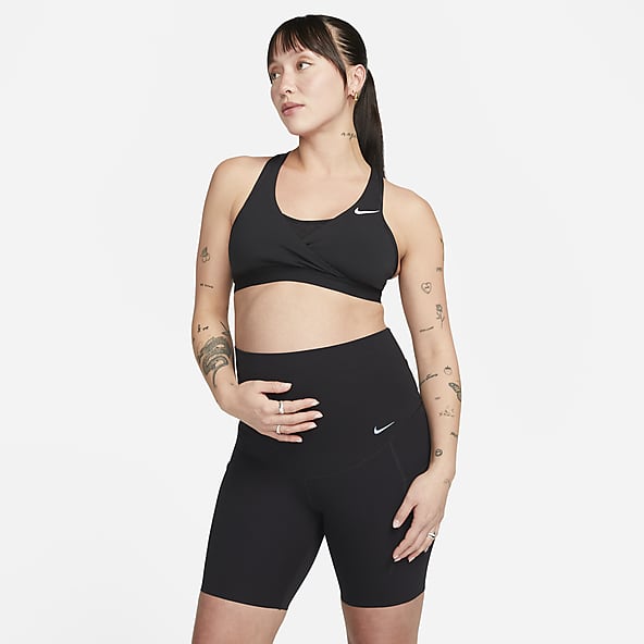 Black Nike Zenvy Maternity Tights