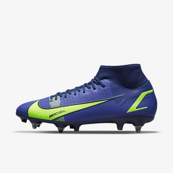 Blue nike boots clearance