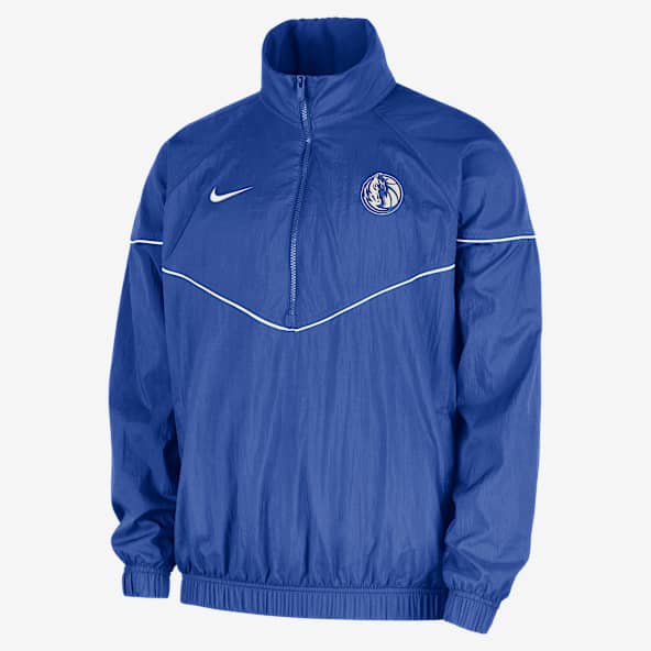 Dallas Mavericks Courtside Windrunner Chamarra tipo anorak Nike de la NBA para hombre