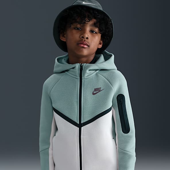 Nike Sportswear Tech Fleece Big Kids' Full-Zip Hoodie