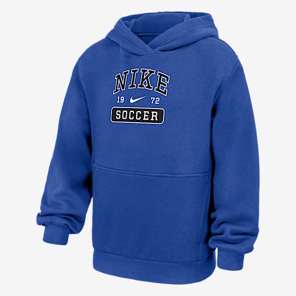 Nike Club Fleece Big Kids' Soccer Pullover Hoodie
