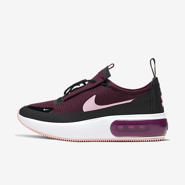 purple nike air max shoes