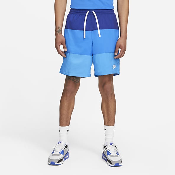nike navy blue shorts mens